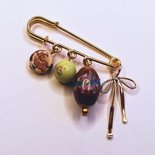 Girly Girl Safety Pin