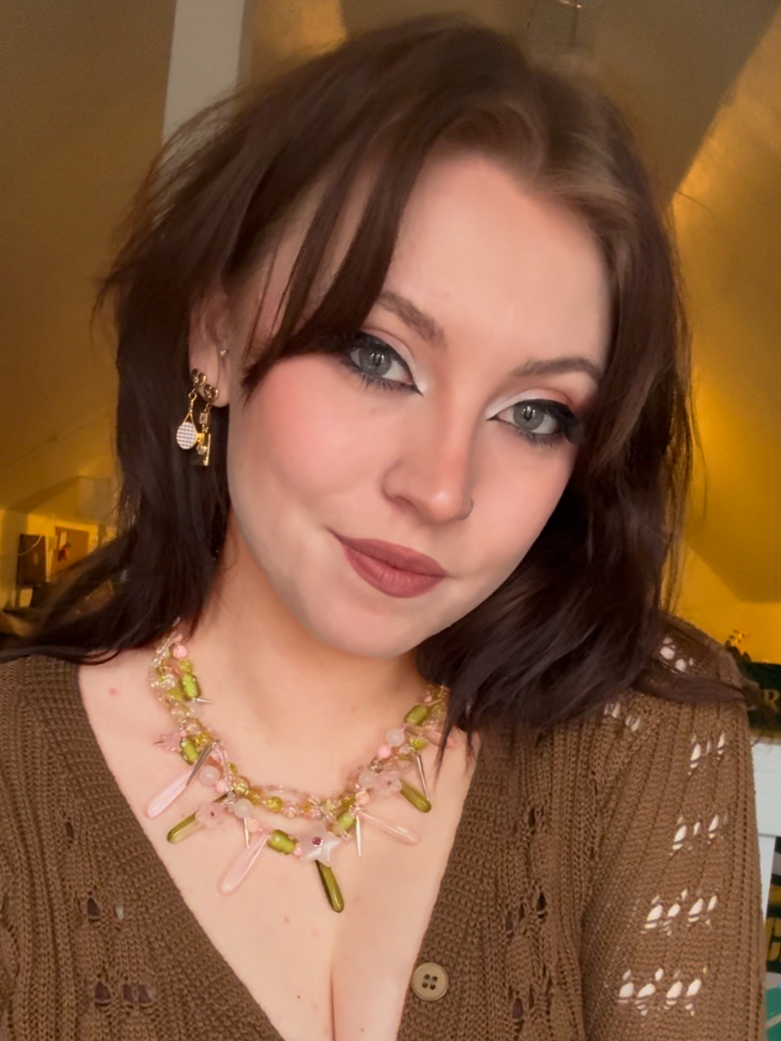 Spring Flower Inspired Necklace