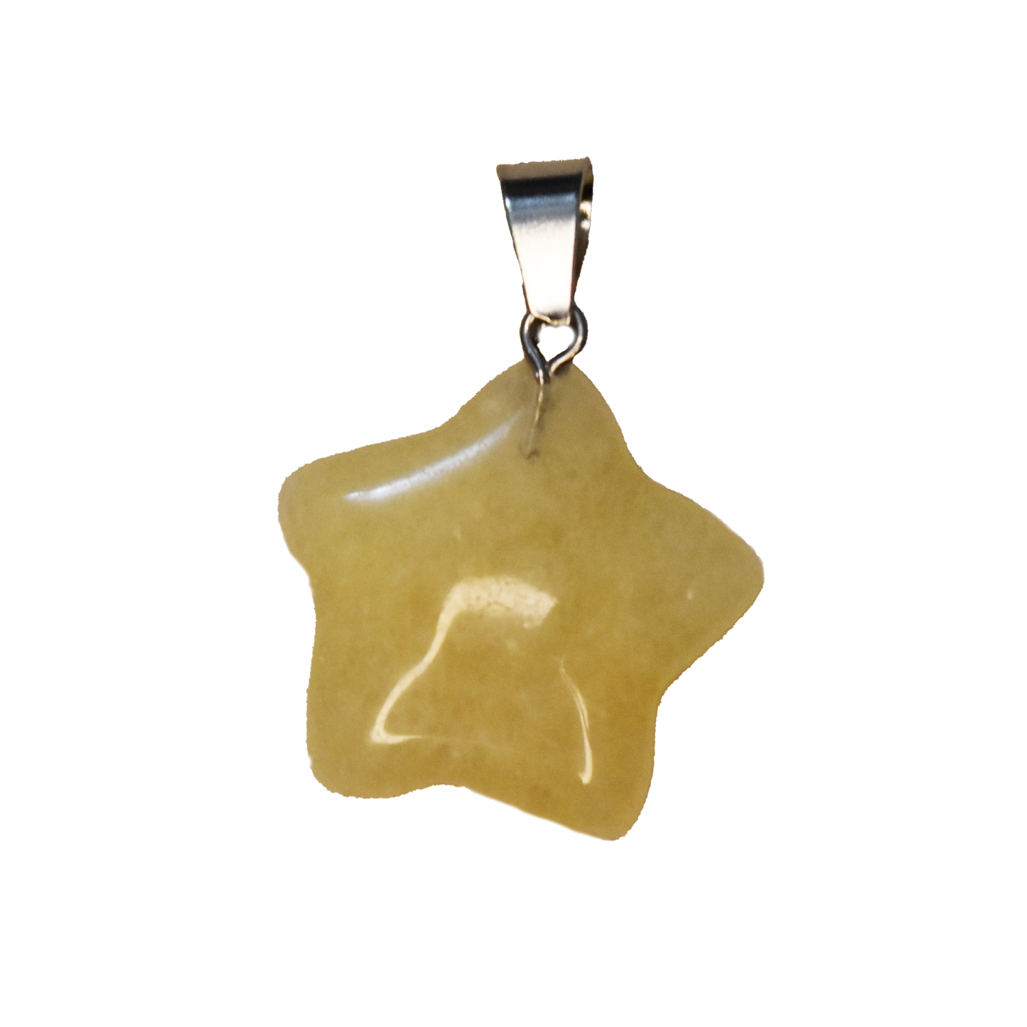 Topaz Jade Star Charm