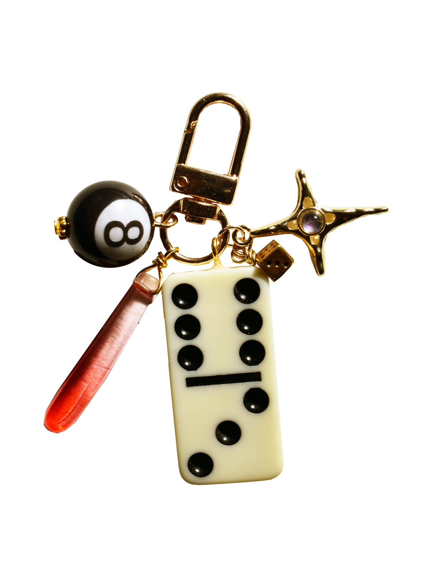 Lucky Loved Dive Bar Keychain