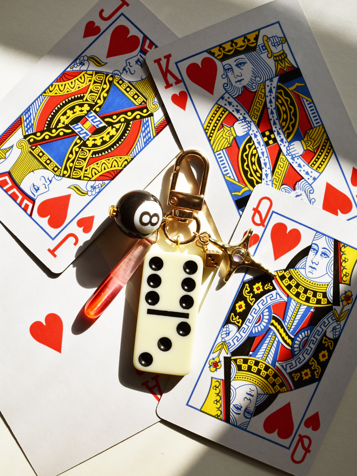 Lucky Loved Dive Bar Keychain