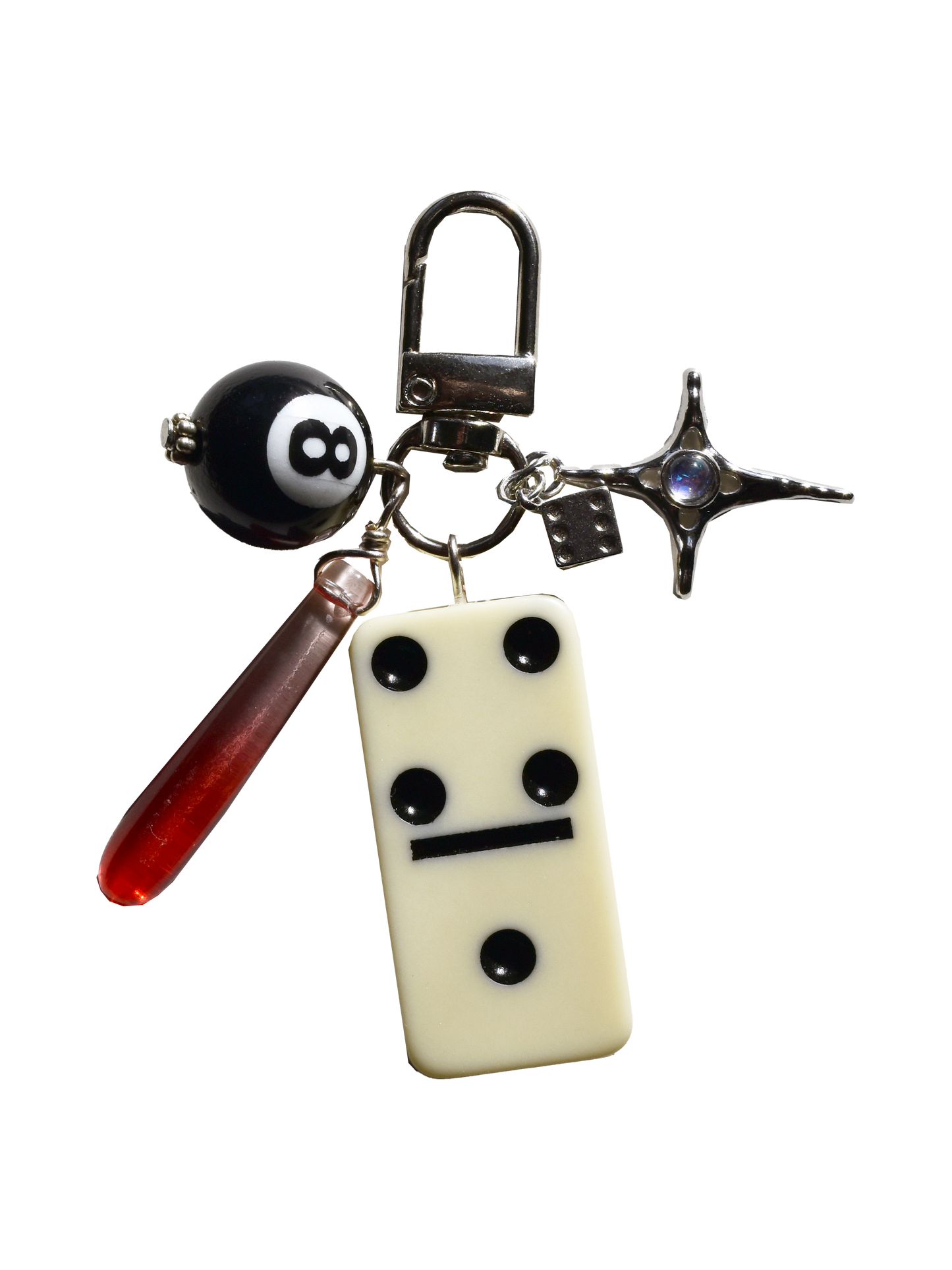 Lucky Loved Dive Bar Keychain