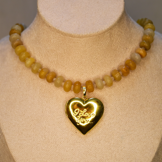 I love you Locket Necklace