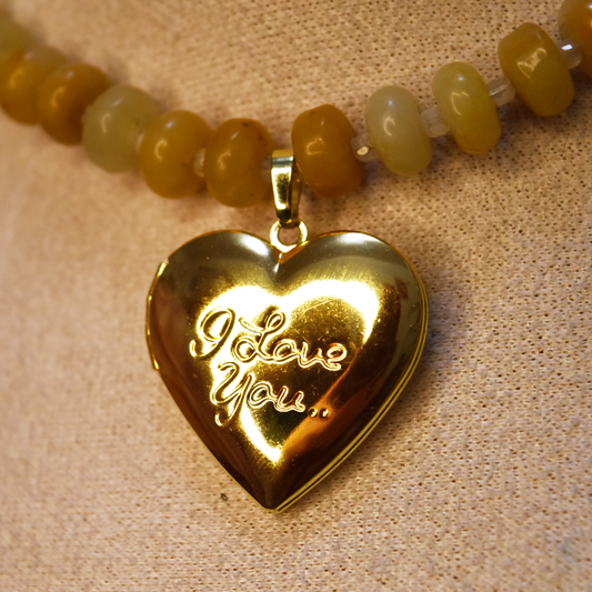 I love you Locket Necklace