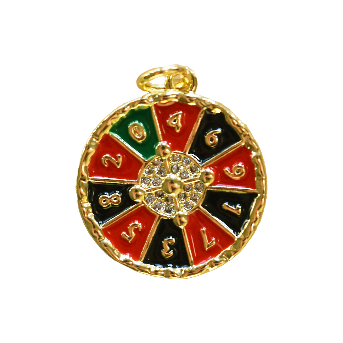 Roulette Wheel Charm