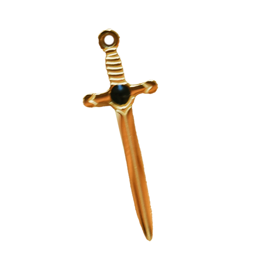 Sword Gold Charm