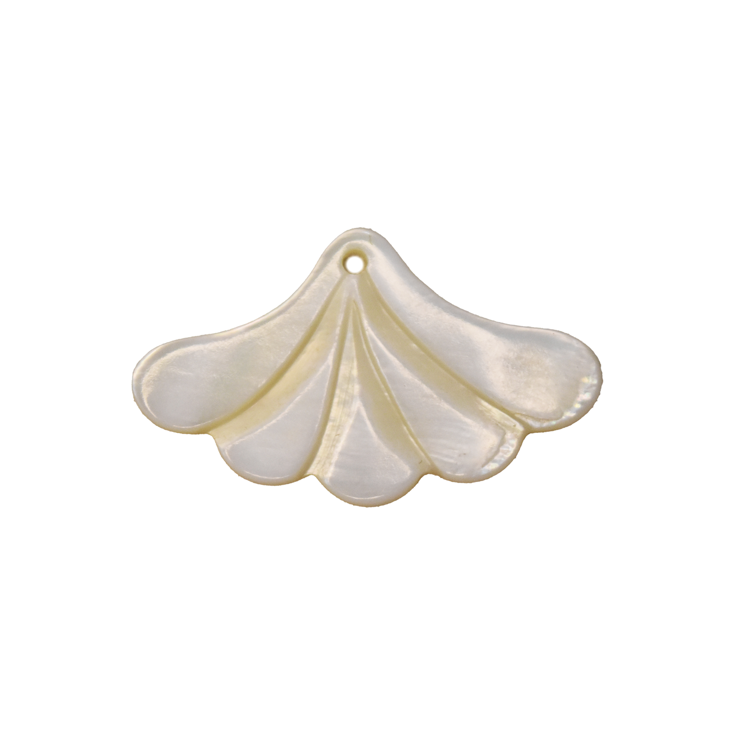 Art Deco Carved Shell Charm