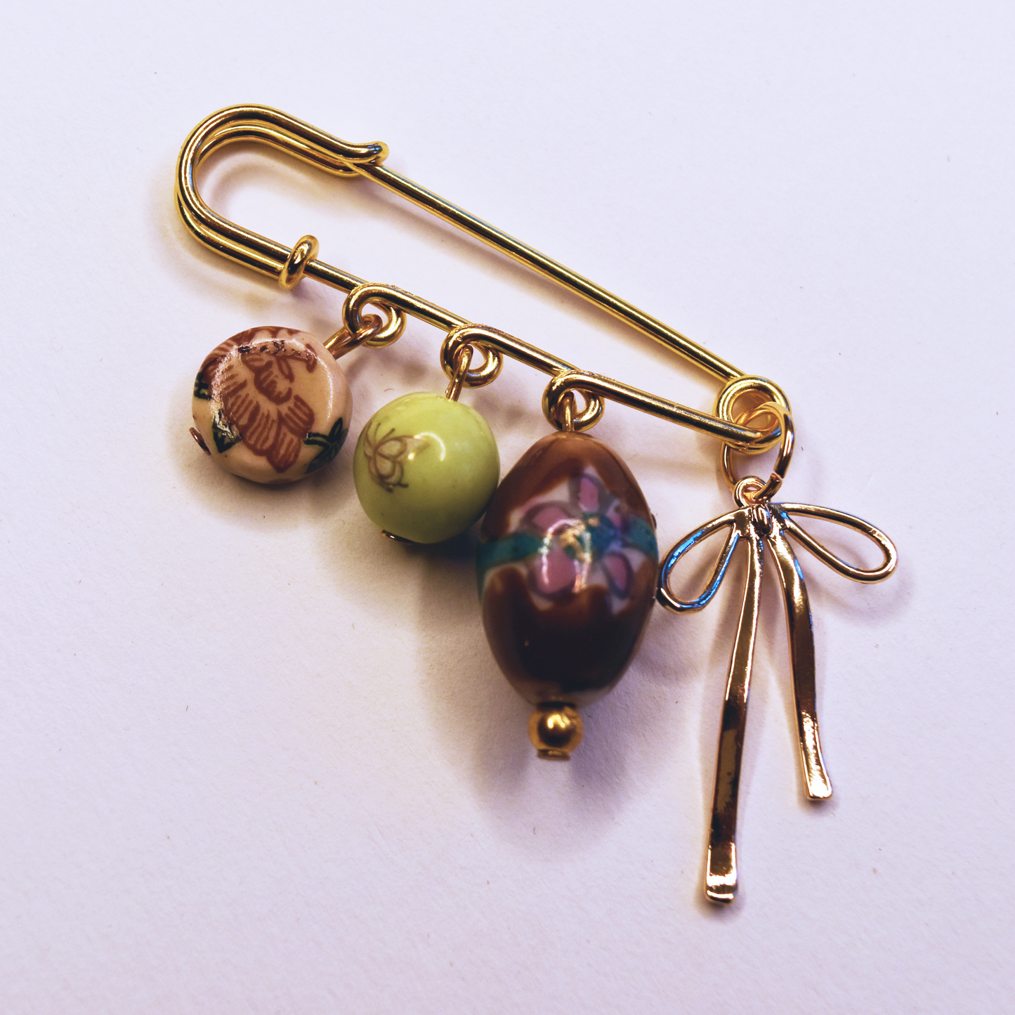 Girly Girl Safety Pin