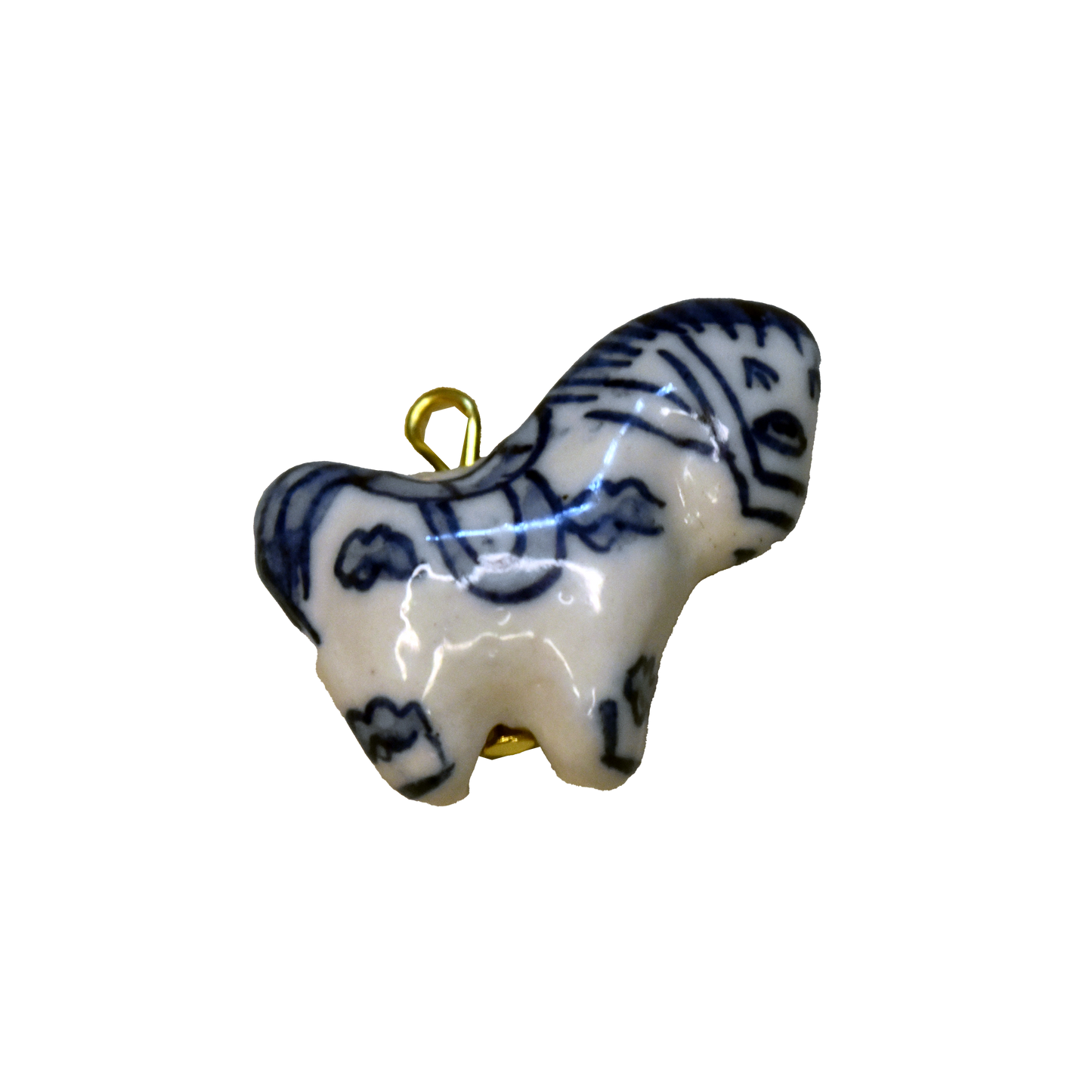Handmade Porcelain Horse Charm