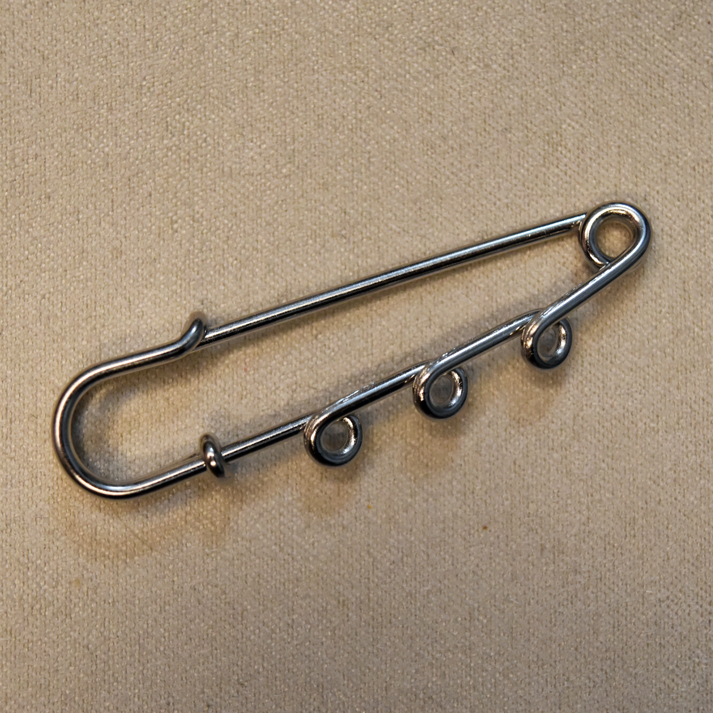 Silver Safety Pin (Blank)