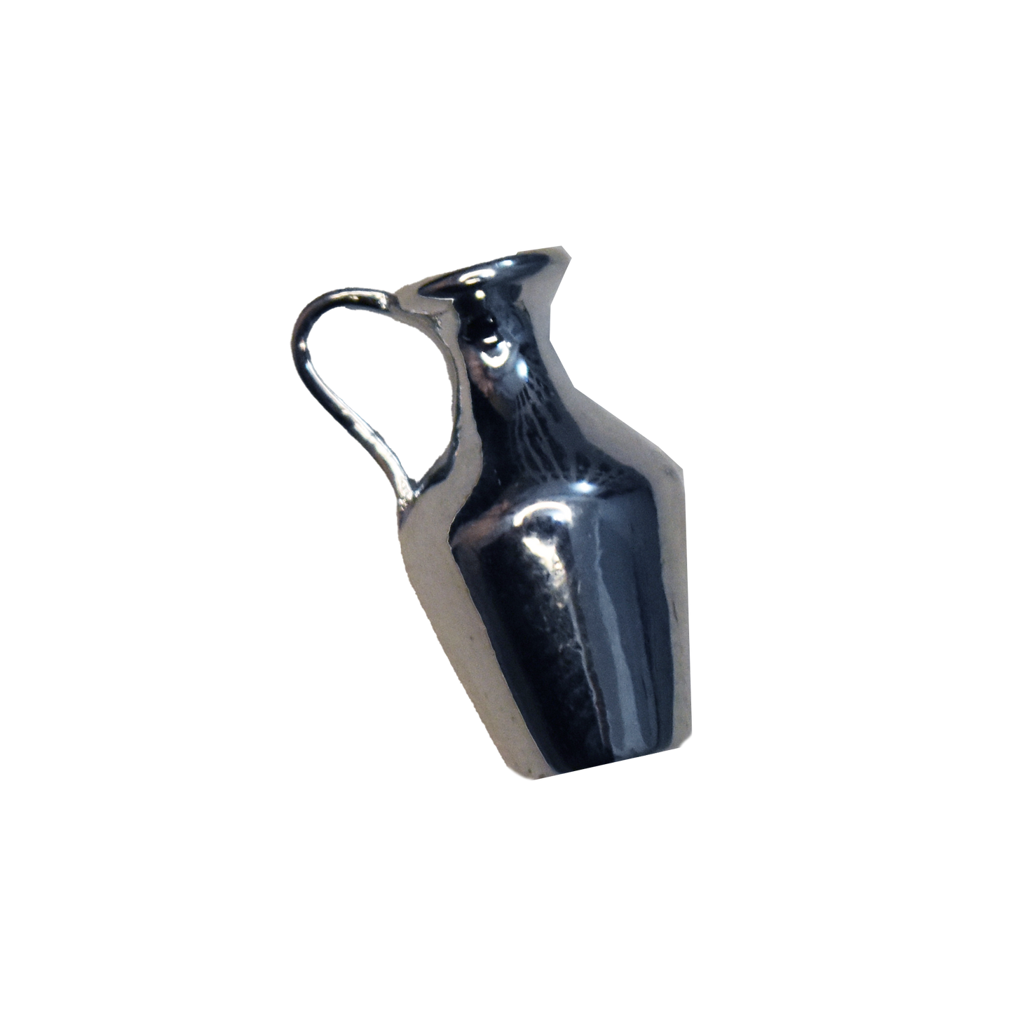 Silver Wine Pot Charm